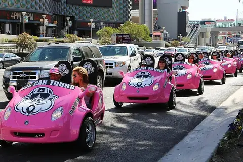 Photo of Las Vegas Strip and Downtown Scooter with Food Tour