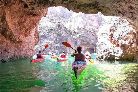 Photo of Emerald Cave Kayak Experience with Optional Las Vegas Shuttle