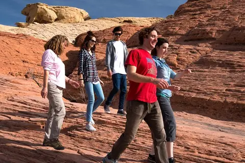 Photo of Red Rock Canyon from Las Vegas