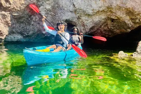 Photo of Emerald Cave Half-Day Kayak Tour, a Triple Cave Adventure