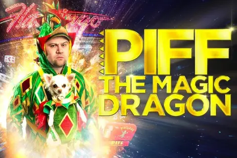 Photo of Piff the Magic Dragon at the Flamingo Las Vegas