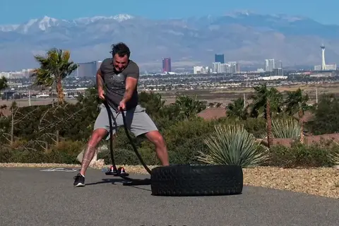 Photo of Outdoor Obstacle Course with Scenic Vegas Skyline in Henderson